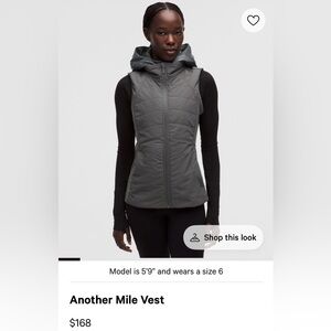 Lululemon Another Mile Vest 6 NWT